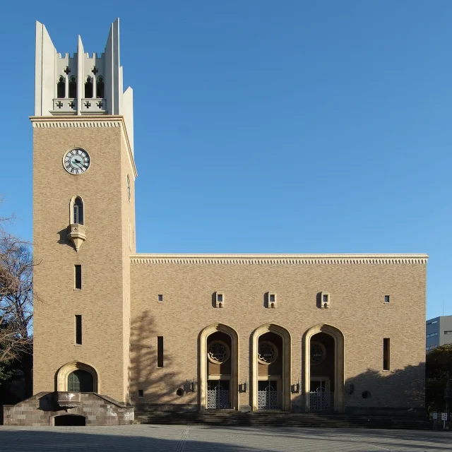 Okuma Auditorium · Okuma Auditorium of Waseda University, at Waseda Tokyo Japan, design by Koichi Sato in 1927.