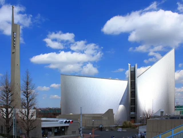 東京カテドラル聖マリア大聖堂 · 東京カテドラル聖マリア大聖堂（東京都文京区）、 Tange Kenzo.