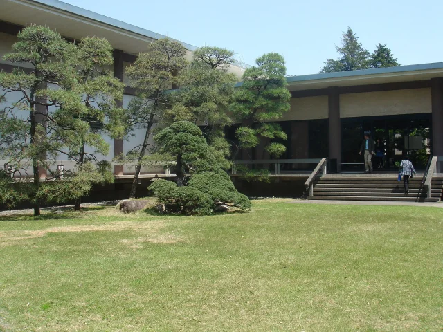 Goto Art Museum · Gotoh Museum in Kaminoge, Setagaya, Tokyo, Japan. The picture is taken from the garden side with the main exhibition hall on the left.