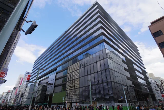 GINZA SIX · 銀座松坂屋跡に建設された新商業施設、Ginza Six（中央区銀座6丁目）。