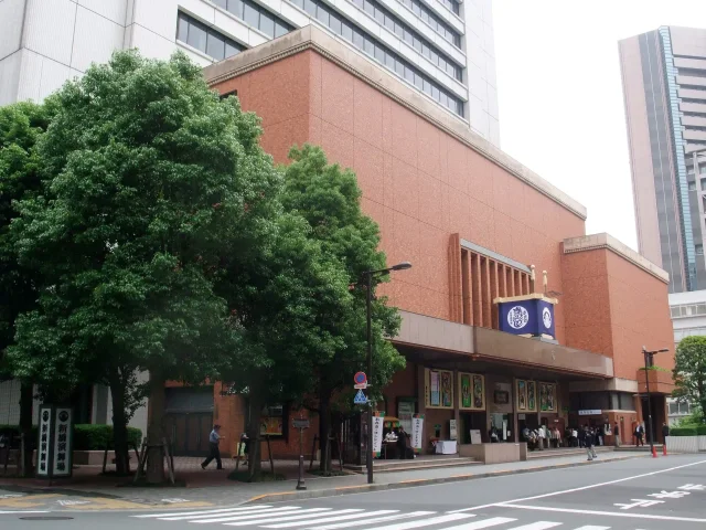 The Nissan Motor Co. Building and Shimbashi Enbujo · Shinbashi Enbujō theater in Chuo-ku, Tokyo