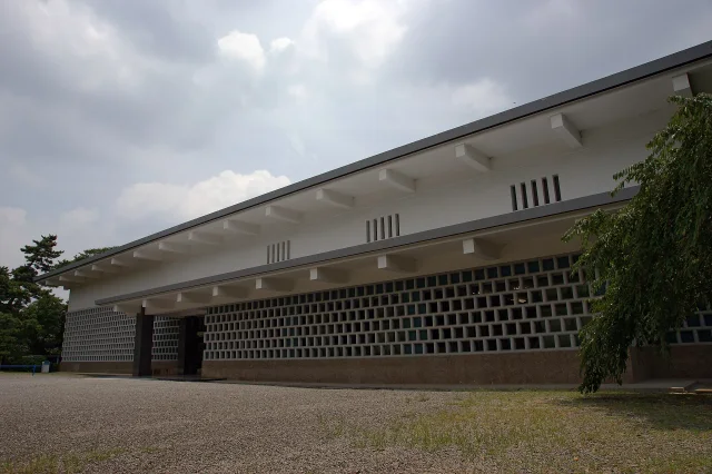 Yamato Cultural Building · The Museum Yamato Bunka Kan in Nara, Nara prefecture, Japan