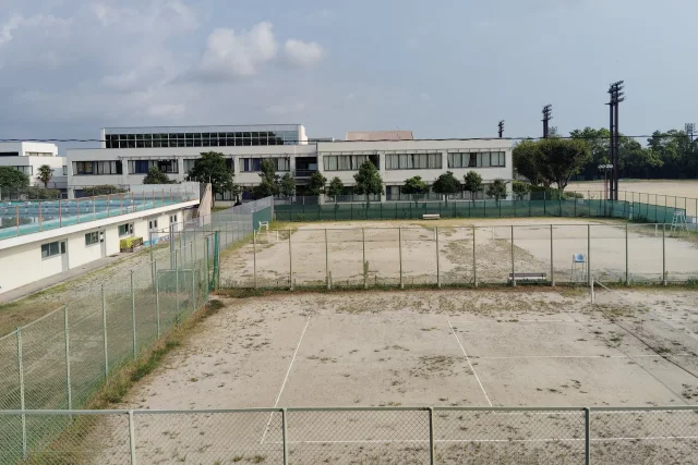 Hokubu Junior High School in The Town of Higashiura · 愛知県知多郡東浦町緒川寿二区にある東浦町立北部中学校。