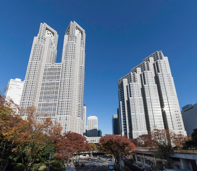 東京都庁舎 · Tokyo Metropolitan Government Building No.1 ＆ No.2