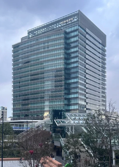 Nissan Global Headquarters · Nissan Global Headquaters in 2024