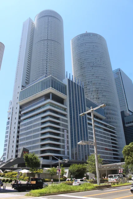 JR Central Towers · JR Central Towers in Meieki, Nakamura-ku, Nagoya, Aichi prefecture, Japan.