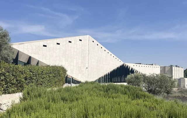 Palestinian Museum · The Palestinian Museum, in Birzeit, West Bank, State of Palestine