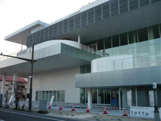 Sukagawa Community Center tette · 須賀川市民交流センター「tette」（2019年1月開館、開館前に撮影）