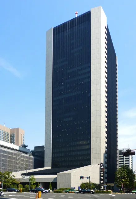 Head Office of The Dai'ichi Kangyo Bank · Mizuho Bank Head Office Building in Tokyo, Japan.