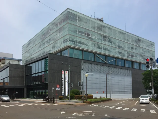 Shibata City Hall · Shibata City Hall in Niigata Prefecture, Japan